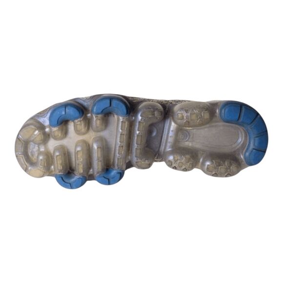 NIKE Air VaporMax Flyknit 3 'Desert Sand Vivid Purple' Running Shoes Size 7 - Picture 9 of 9